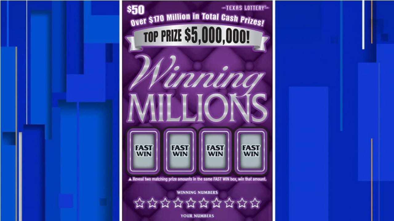 Texas Lottery - Winning Millions Rubbellose für 170 Mio. USD